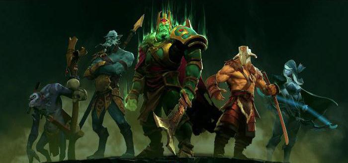 teams for DotA 2 lobby