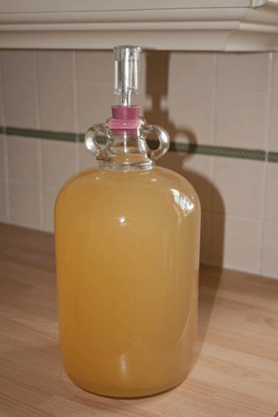 Приготовление яблочного вина из сока
