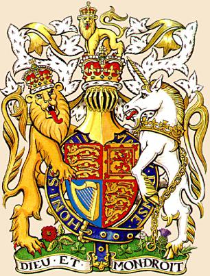 The history of the coat of arms of England