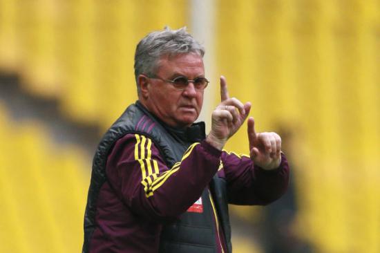 hus hiddink after serving