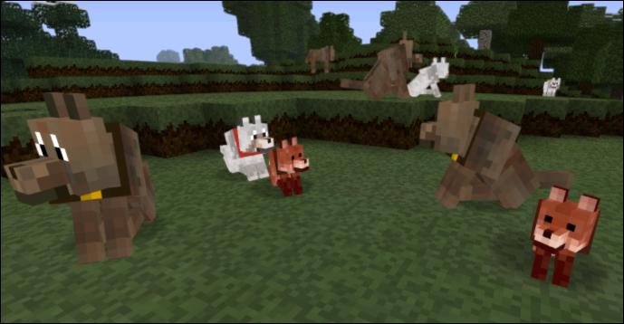 minecraft wolf