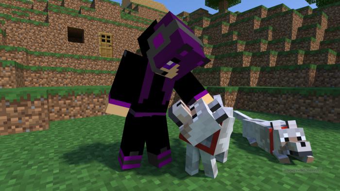 how to make wolf in minecraft