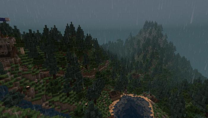 how to remove rain in minecraft