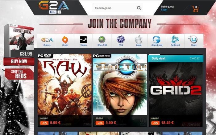 www g2a com