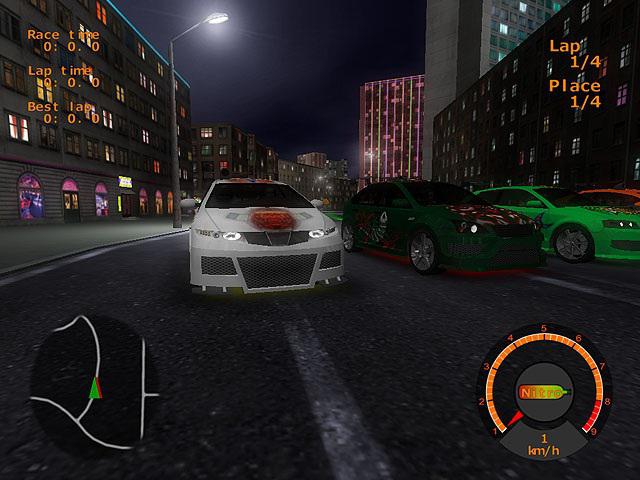 checkpoint on the game street racing golf