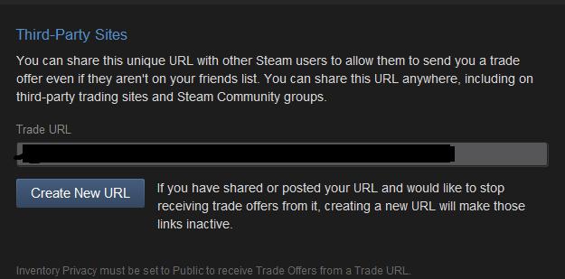 где узнать steam trade url