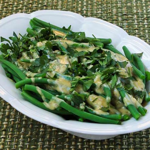 what can be prepared from frozen green beans