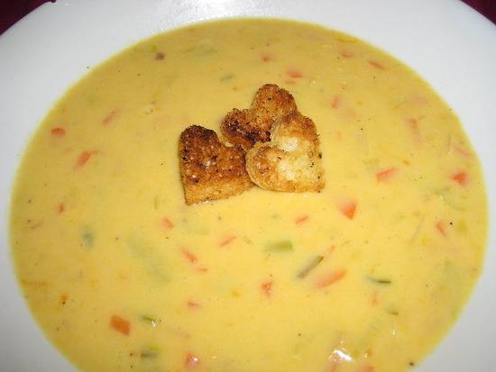 cream cheese soup puree