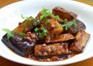 eggplant in sweet and sour sauce