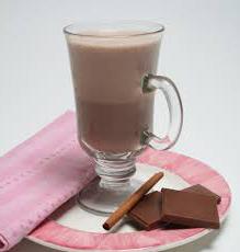 calorie cocoa with milk