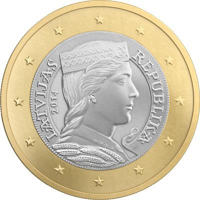 монеты 1 евро