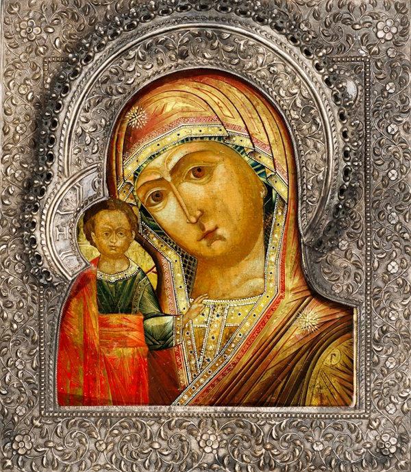 икона казанская божья мать