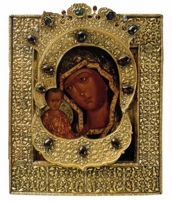 икона казанская божья матерь фото