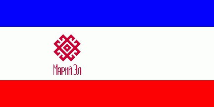 Флаг республики Марий-Эл