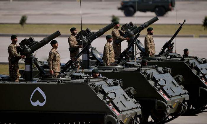 армия Пакистана вооружение 