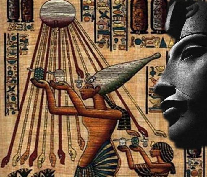 Атон Египетский бог