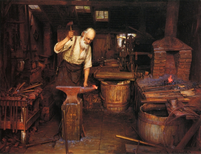 blacksmith and death