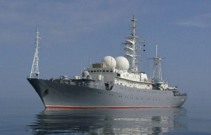 Разведывательный Корабль Балтийского Флота Василий Татищев 