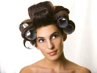 how to curl hair with large curls