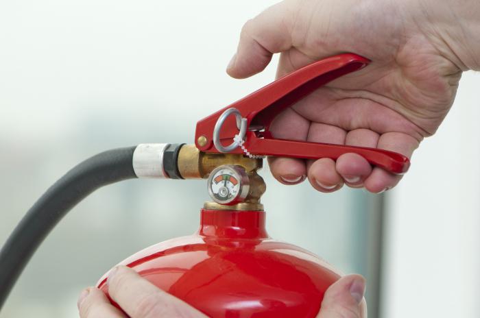 self-propelled fire extinguishers