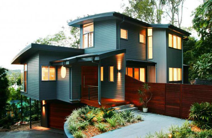 деревянные фасады домов покрашенные краской