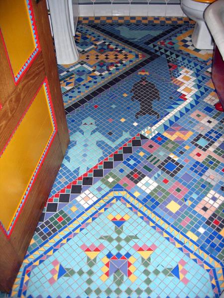 отделка ванных комнат мозаикой