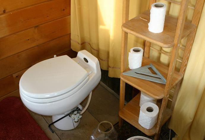 finishing a bathroom in a wooden house