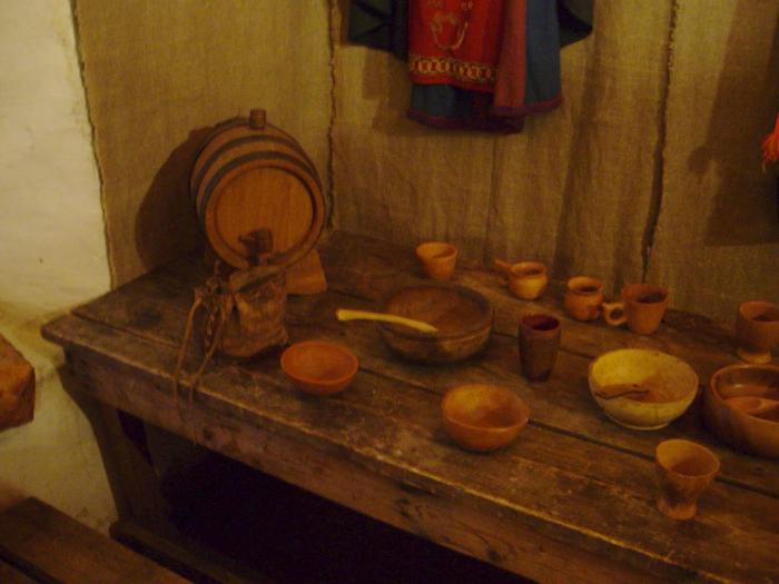 древнерусская посуда из дерева