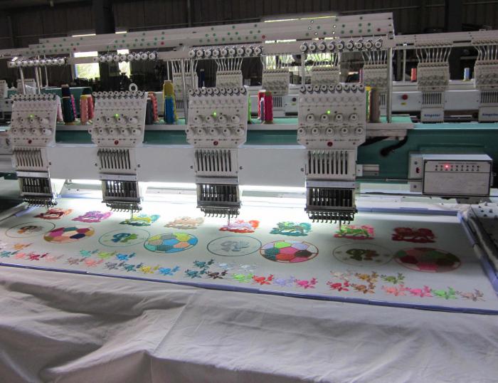 промышленные вышивальные машины