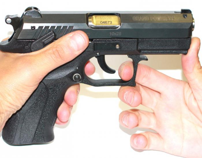 пистолет grand power t12 травматическое оружие самообороны
