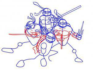 how to draw ninja turtles