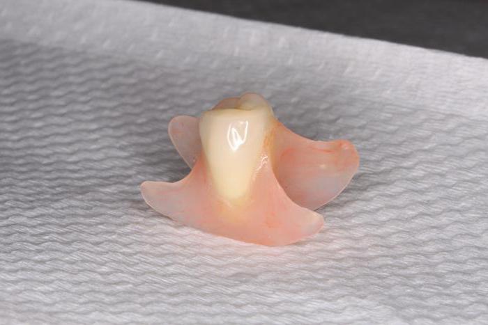 пластмассовые протезы зубов