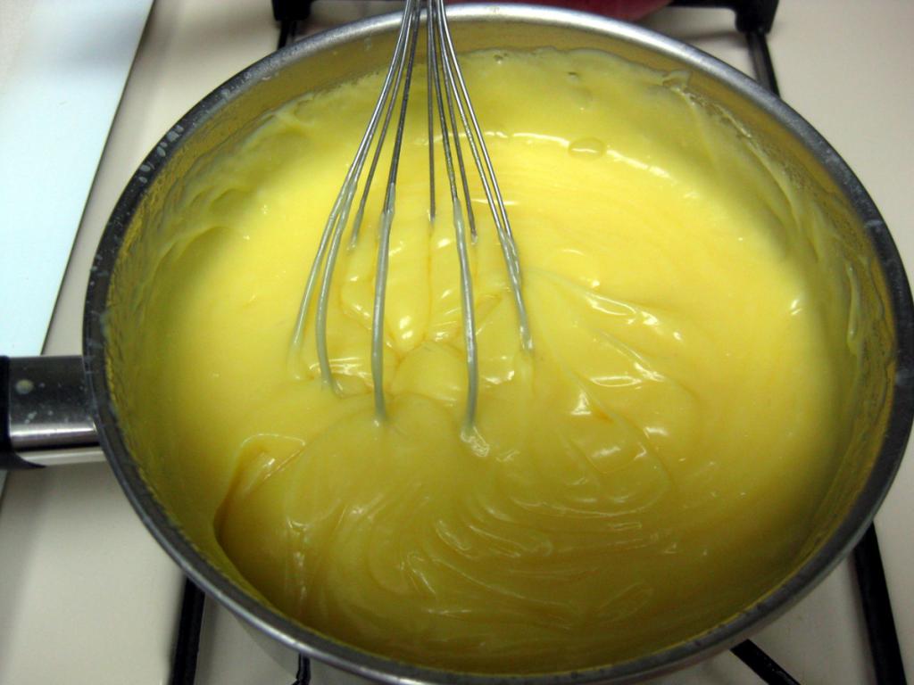 Рецепт заварного крема для наполеона пошагово с фото
