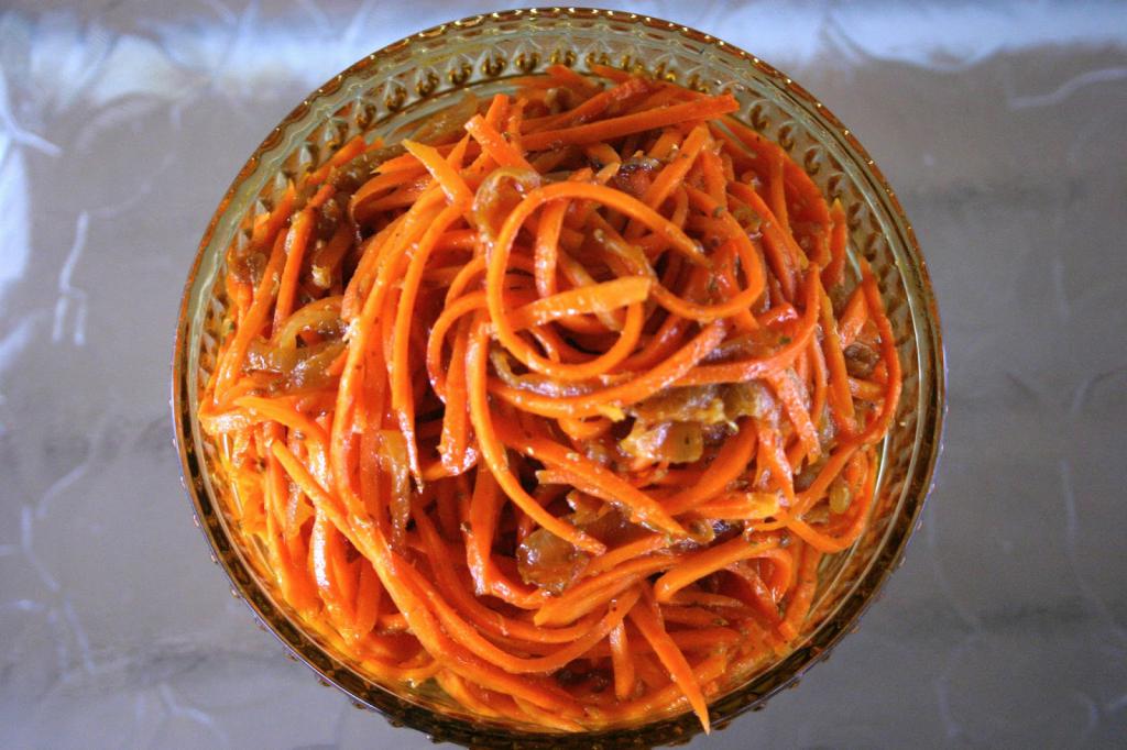 Удивительная морковь по-корейски