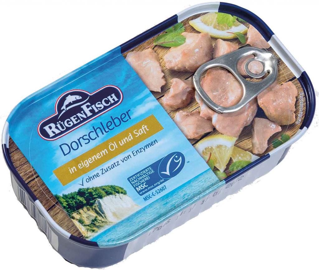 Трески набор. Canned Cod Liver. Печень тресковых рыб.