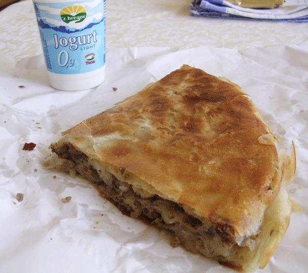 Turkish meat pie