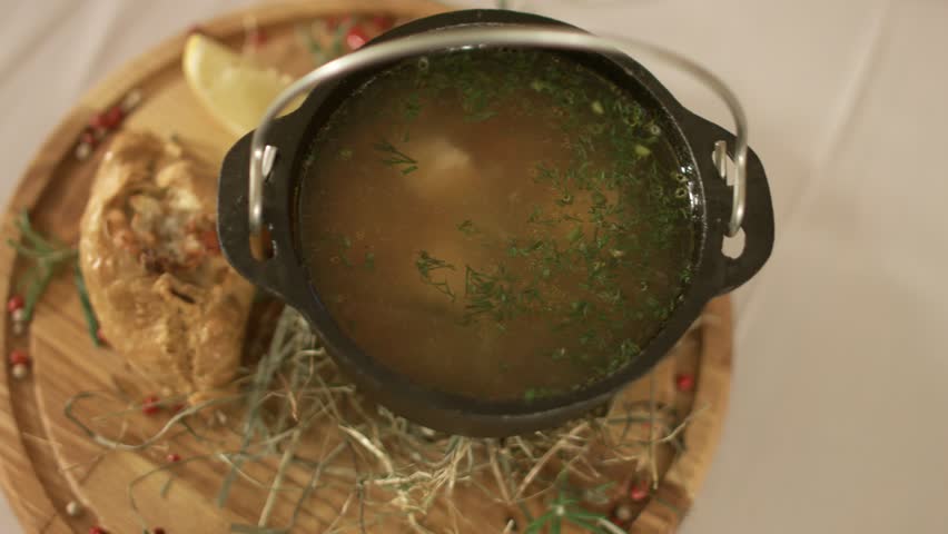 strong grouse broth