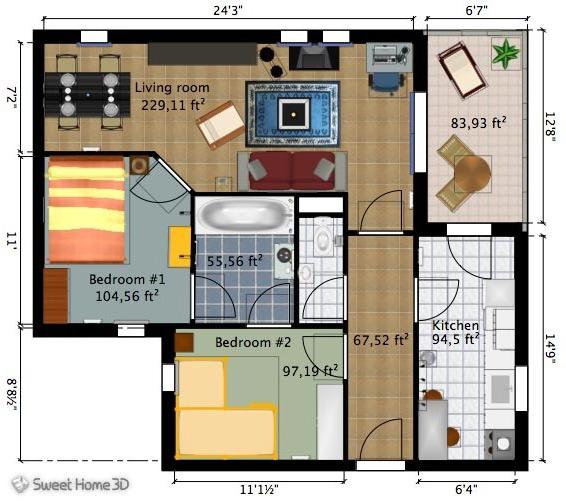 house layout