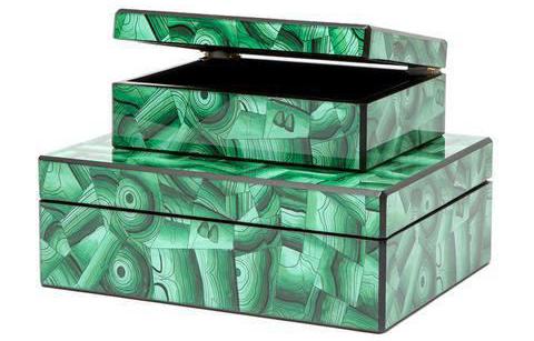 plasticine malachite box