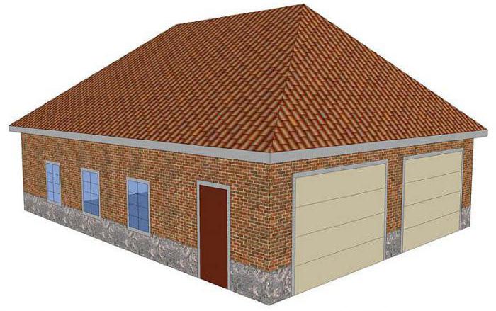 how to calculate the height of the hip roof