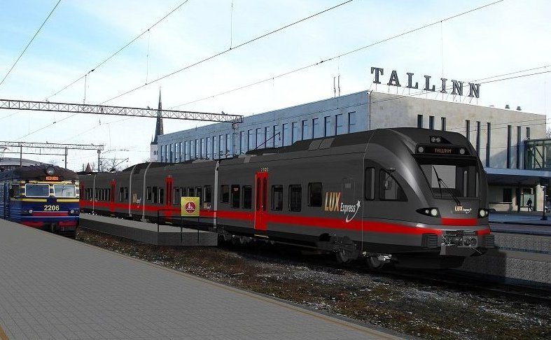 Поезд Рига - Таллин
