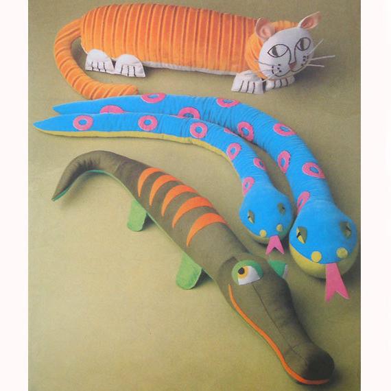 DIY soft toy snake