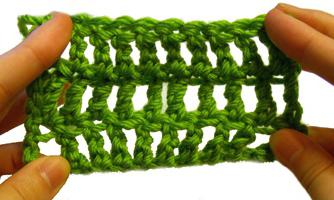 how to tie the double crochet