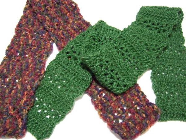 double crochet scarf