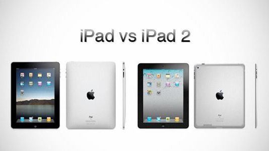 ipad ipad 2 сравнение