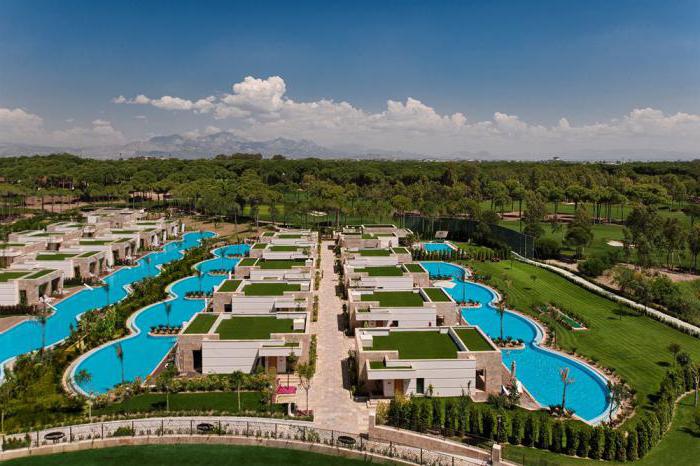 отель regnum carya golf spa resort