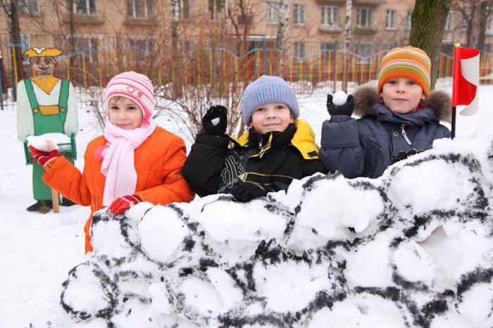  зимние развлечения для детей