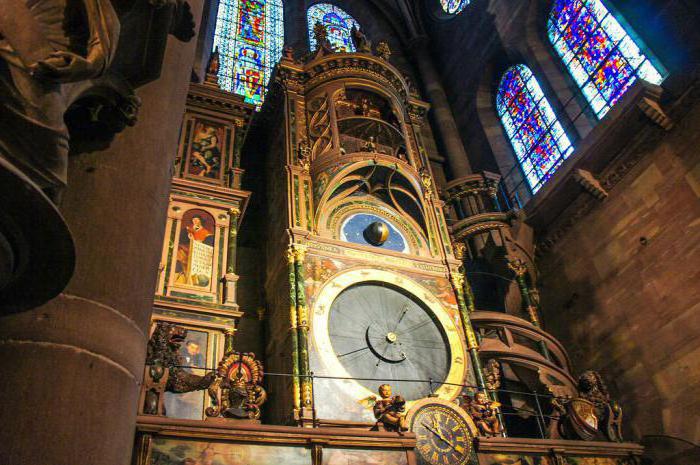 часы страсбургского собора