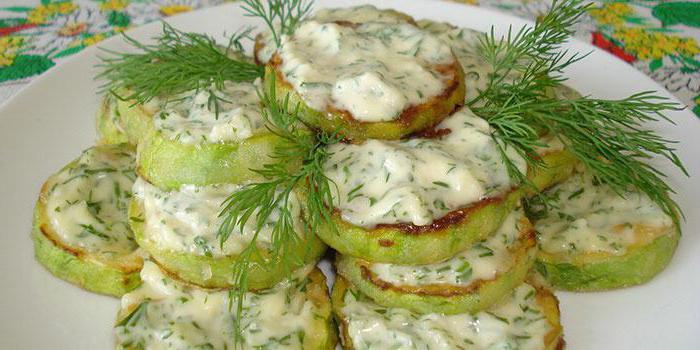 zucchini fried in flour calories