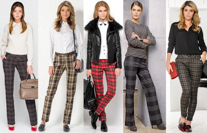 what to wear with women's check pants